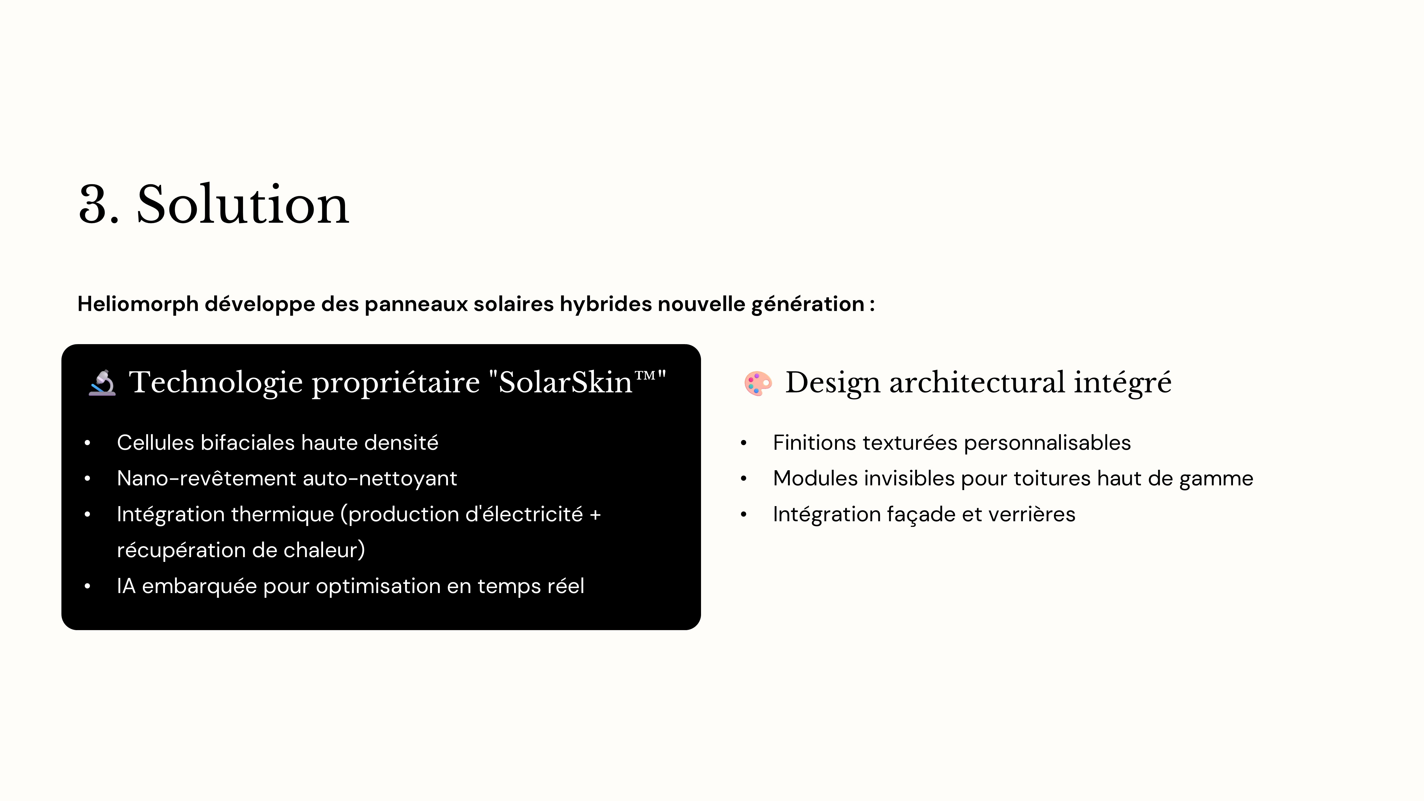 Slide dense avant retravail